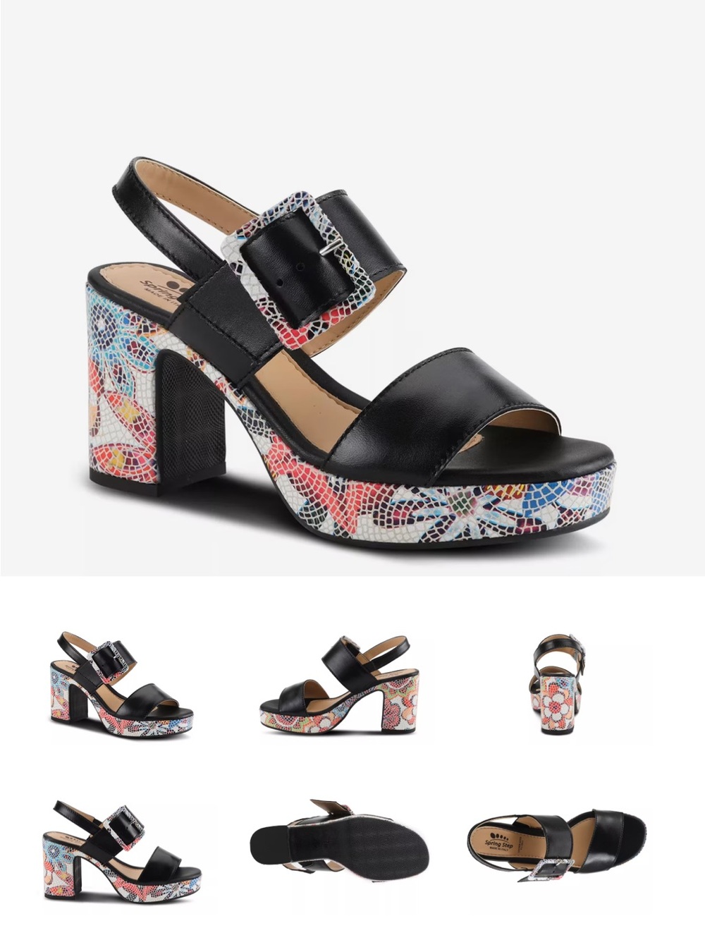Spring Step Azucar Platform sandals